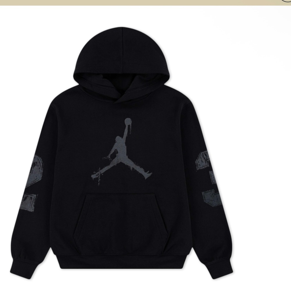 Jordan MVP Big Boys' Black Hoodie